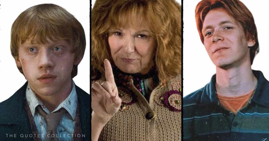 funny harry potter quotes from the weasleys