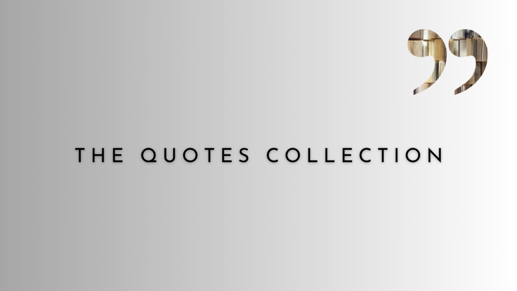 book quotes collection