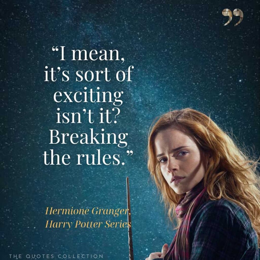 famous hermione granger quotes