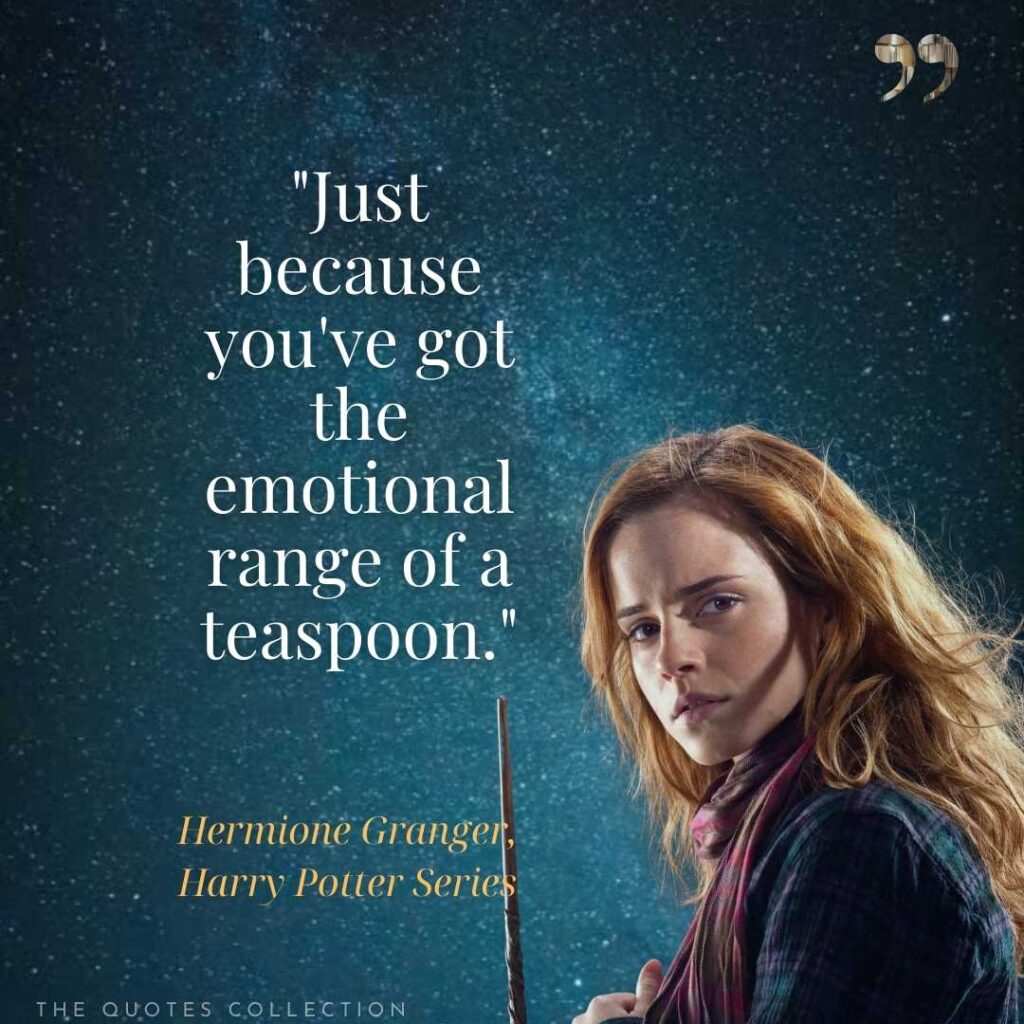 hermione granger quotes from harry potter