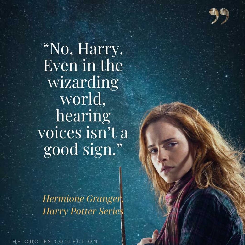 sarcastic hermione granger quotes