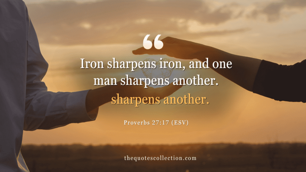 Couple holding hands at sunset with 1 Corinthians 13:4โ5 verse about patient and kind love