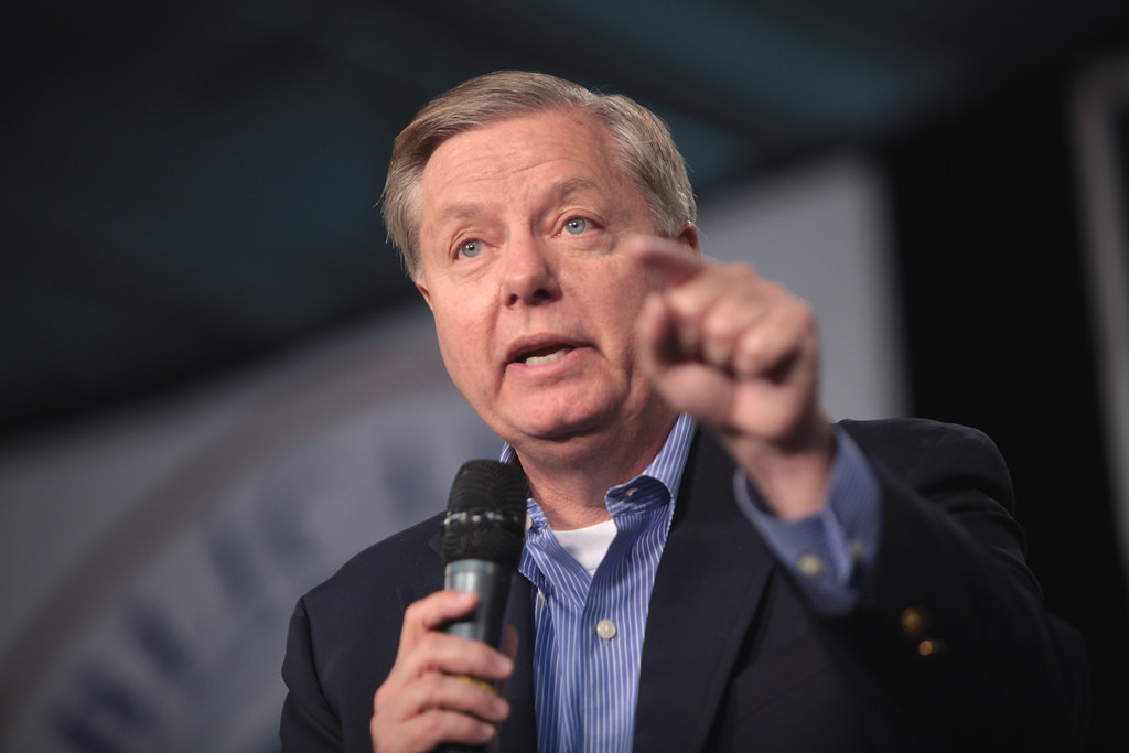 Lindsey Graham speaking as senator of the United States