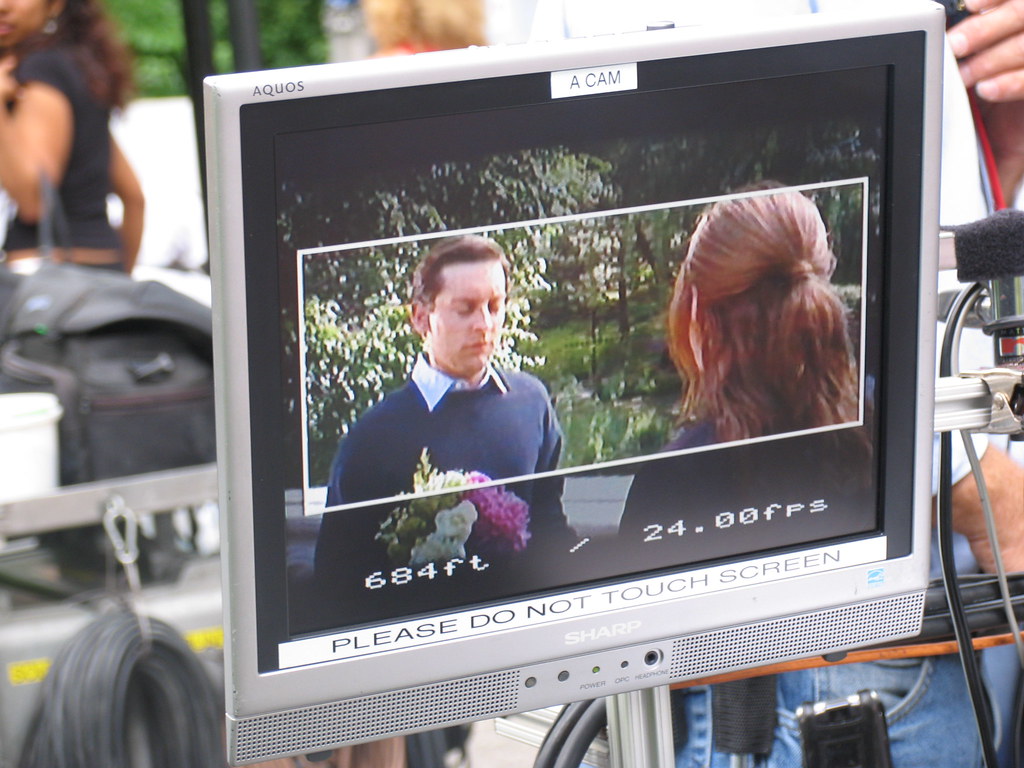 Peter Parker and MJ starring Toby Maguire and Kirsten Dunst