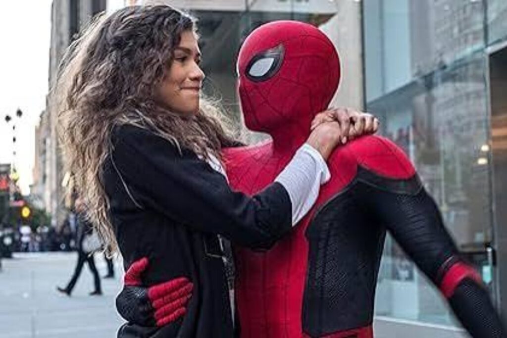 Peter and MJ romance, starring real-life couple Zendaya and Tom Holland