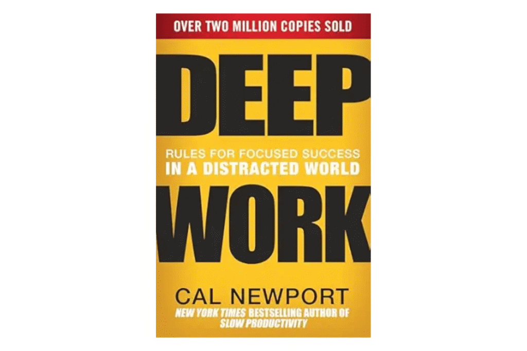 Deep Work Book Cover By Cal Newport
