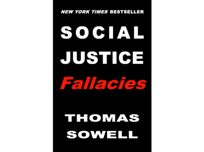 Social Justice Fallacies by Thomas Sowell book cover
