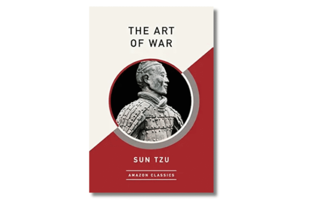 The Art of War by Sun Tzu book cover, as part of Amazon Classics