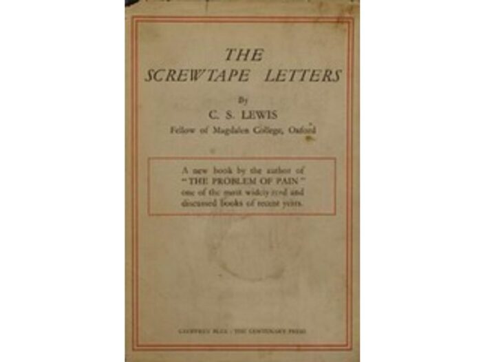 Screwtape Letters book by CS Lewis