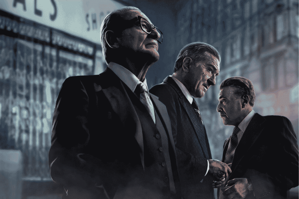 Joe Pesci, Robert De Niro, and Al Pacino in The Irishman
