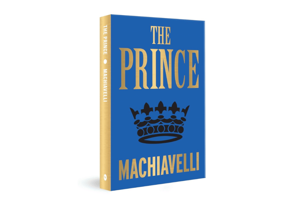 The Prince by Nicollo Machiavelli book cover