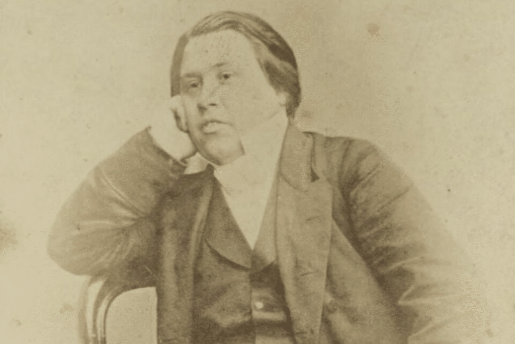 Portrait of Rev. Charles Spurgeon from the 1870s